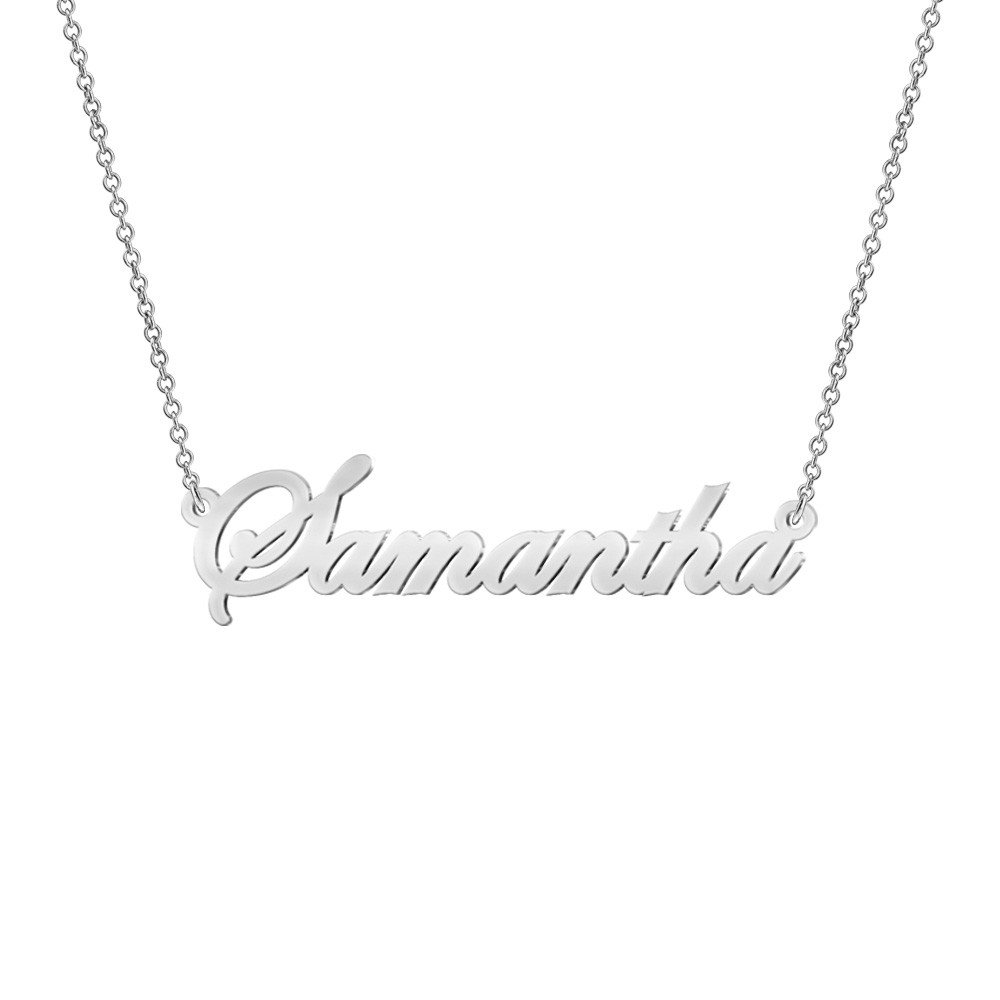 Samantha Style Name Necklace | Build A Jewel